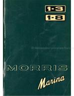 1974 MORRIS MARINA 1.3 | 1.8 INSTRUCTIEBOEKJE NEDERLANDS
