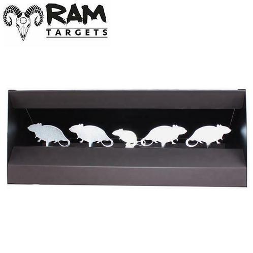 Schietkast RAT 4+1 doelen - RAM Targets Schietdoelen, Hobby en Vrije tijd, Overige Hobby en Vrije tijd, Nieuw