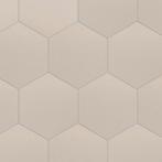 Vloertegel / wandtegel hexagon coimbra taupe 17,5x20, Nieuw, Keramiek, Ophalen of Verzenden, Vloertegels