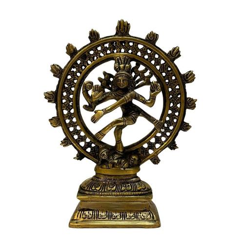 Beeld Shiva Nataraj Dubbele Ring - Messing, Sport en Fitness, Gezondheidsproducten en Wellness, Nieuw