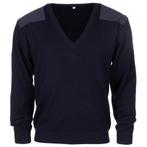KL marechaussee commando trui wol/acryl met v-hals, blau..., Ophalen of Verzenden, Marechaussee, Nederland, Kleding of Schoenen