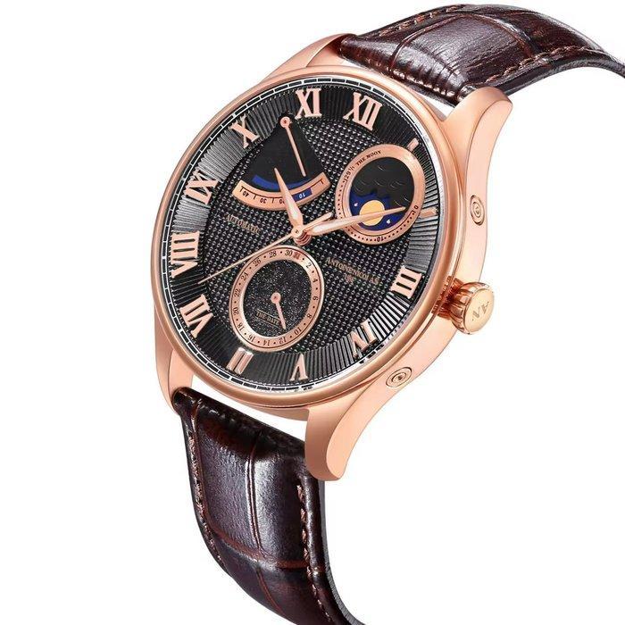 Antoine Nicolas 1986 - Londra Moon Phase - Zonder, Sieraden, Tassen en Uiterlijk, Horloges | Heren