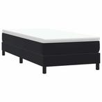 vidaXL Boxspring zonder matras fluweel zwart 90x210 cm, Verzenden, Nieuw, Zwart, Stof
