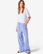 HEMA Damesbroek Sally wide leg strepen multi, Verzenden, Nieuw