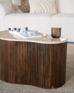 Salontafel Mari - 70x47x38cm - 95749 - salontafel, Huis en Inrichting, Tafels | Salontafels, Nieuw, Overige materialen