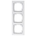 Gira E2 Afdekraam 3 voudig zuiver wit (hagelwit) 021329, Nieuw