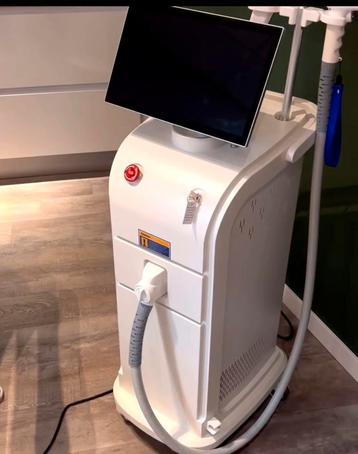 DIODE LASER ICE ALPHA PRO 4WAVE 6000W. ontharingsapparaat beschikbaar voor biedingen