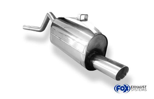 FOX Toyota Starlet P9 einddemper - 1x80 type 25, Auto-onderdelen, Uitlaatsystemen, Nieuw, Verzenden