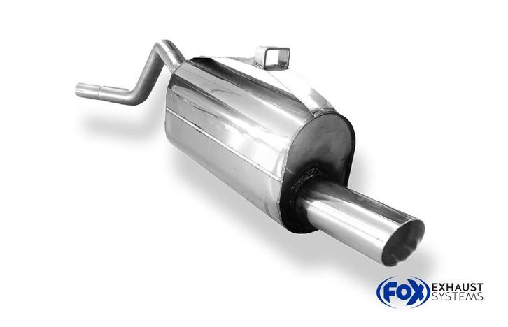 FOX Toyota Starlet P9 einddemper - 1x80 type 25, Auto-onderdelen, Uitlaatsystemen, Nieuw, Verzenden