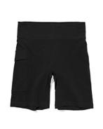 HEMA Dames fietsshort real lasting cotton zwart, Verzenden, Zwart
