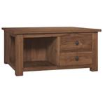 Salontafel Teakhout 68x68cm | Retourdeal | 35% Korting, Rustieke stijl, 50 tot 100 cm, Nieuw, Minder dan 50 cm