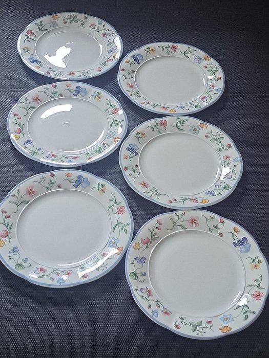 Villeroy & Boch - Bord (6) - Mariposa - Botanisch porselein, Antiek en Kunst, Antiek | Meubels | Tafels