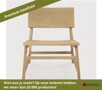 Ethnicraft N2 binnen fauteuil eiken hout 58x69x70 cm, Huis en Inrichting, Fauteuils, Ophalen of Verzenden, Nieuw, Overige materialen