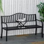 TRUUSK Tuinbank Met Uitschuifbare Tafel Voor 2-3 Personen, M, Tuin en Terras, Tuinbanken, Verzenden, Nieuw