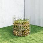 vidaXL Compostbak Ø50x50 cm gegalvaniseerd staal, Tuin en Terras, Overige Tuin en Terras, Verzenden, Nieuw
