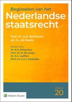 Beginselen van het Nederlandse staatsrecht 9789013167078, Boeken, Verzenden, Zo goed als nieuw