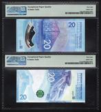China. - 2 x 20 Yuan - 2022 - Beijing 2022 Winter Olympics –, Postzegels en Munten