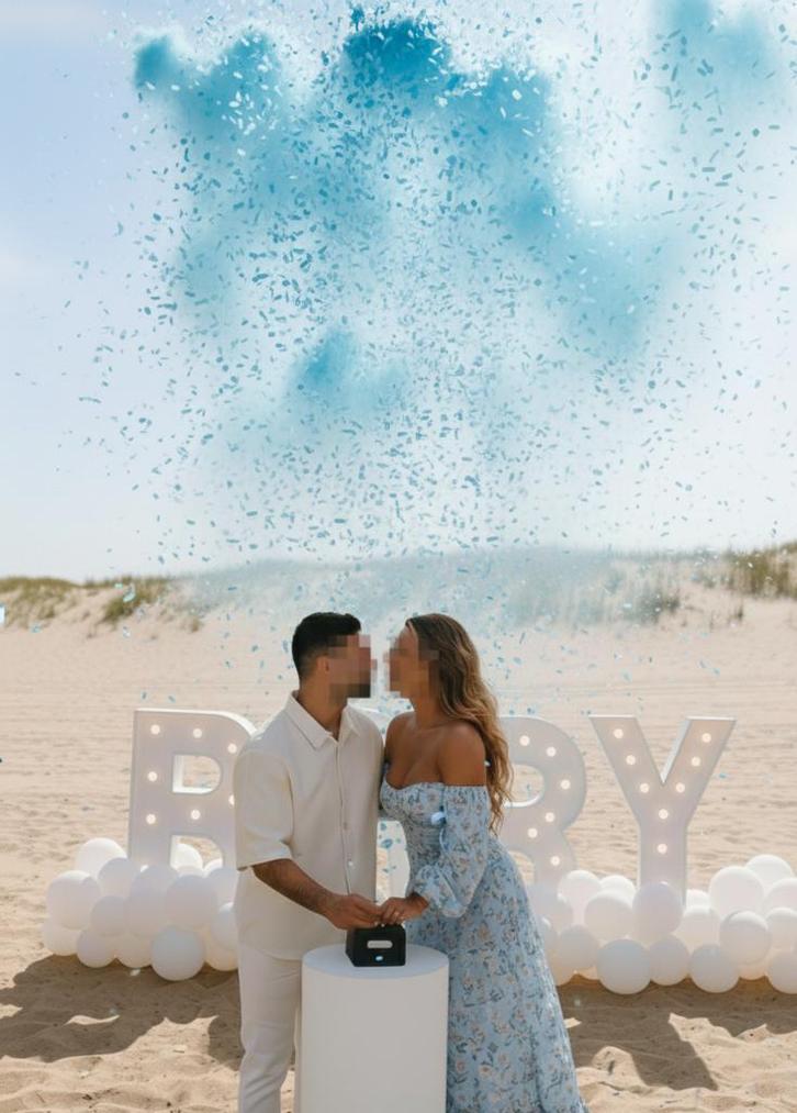 Gender Reveal op Maat!, Hobby en Vrije tijd, Feestartikelen | Verhuur, Geboorte of Huwelijk, Nieuw, Ophalen