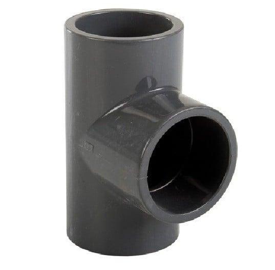 Pvc T-stuk 90 graden    32mm (Vijveraanleg  PVC), Tuin en Terras, Vijver-toebehoren, Overige typen, Nieuw, Ophalen of Verzenden