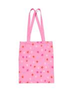 HEMA Canvas tas 42x36cm sterren roze, Diversen, Agenda's, Verzenden, Nieuw