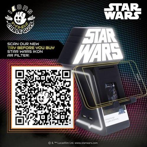 Cable Guys Ikon - Star Wars - Star Wars Logo Light Up, Spelcomputers en Games, Spelcomputers | Overige Accessoires, Verzenden