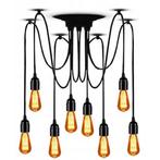 TooLight Retro plafondlamp - 8 lichtpunten - Industrieel..., Ophalen of Verzenden, Nieuw