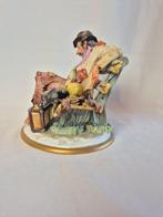Capodimonte - Beeld, Vagabondo - 19 cm - Porselein, Antiek en Kunst