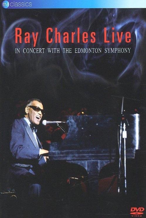 Ray Charles - Live With The Edmonton Symphony - DVD, Cd's en Dvd's, Dvd's | Muziek en Concerten, Verzenden