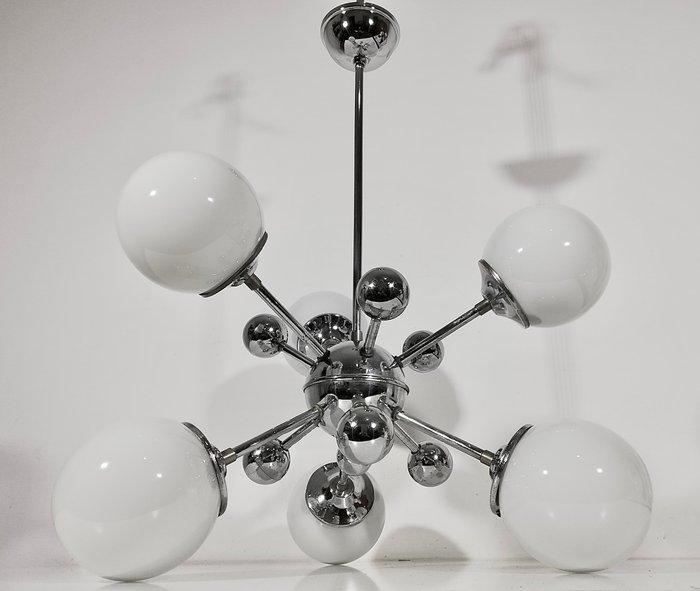 Plafondlamp - SPUTNIK Space Age design - Cased artistic, Antiek en Kunst, Antiek | Lampen