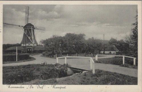 NUNSPEET - Korenmolen de Duif, Verzamelen, Ansichtkaarten | Nederland, Verzenden