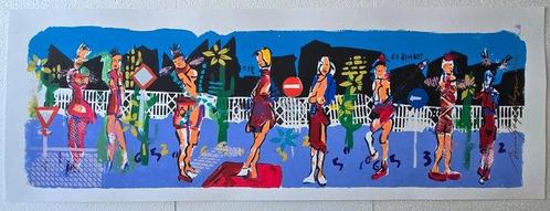 Espen Greger Hagen (1964–2008) - Bar Ladies, Antiek en Kunst, Kunst | Schilderijen | Modern
