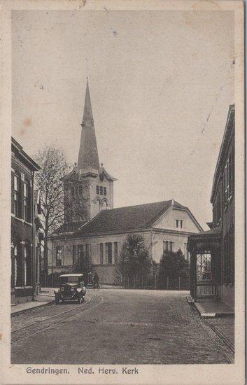 GENDRINGEN - Ned. Herv. Kerk, Verzamelen, Ansichtkaarten | Nederland, Verzenden