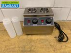 HCB RVS Sauswarmer Flessenwarmer 2 x 950 ml Chocola Kaas Jam, Ophalen of Verzenden, Nieuw in verpakking