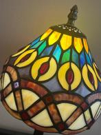 Buffet tafellamp - Glas-in-lood