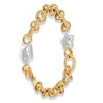 Armband - 18 karaat Geel goud, Witgoud, Nieuw