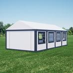Ultimate Partytent PVC  3x4x2.2 meter in Antraciet-Wit, Tuin en Terras, Verzenden, Nieuw, 2 meter of meer, Partytent