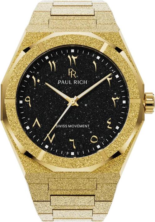 Paul Rich Frosted Star Dust II Obsidian Desert FARAB210, Sieraden, Tassen en Uiterlijk, Horloges | Heren, Staal, Nieuw, Staal