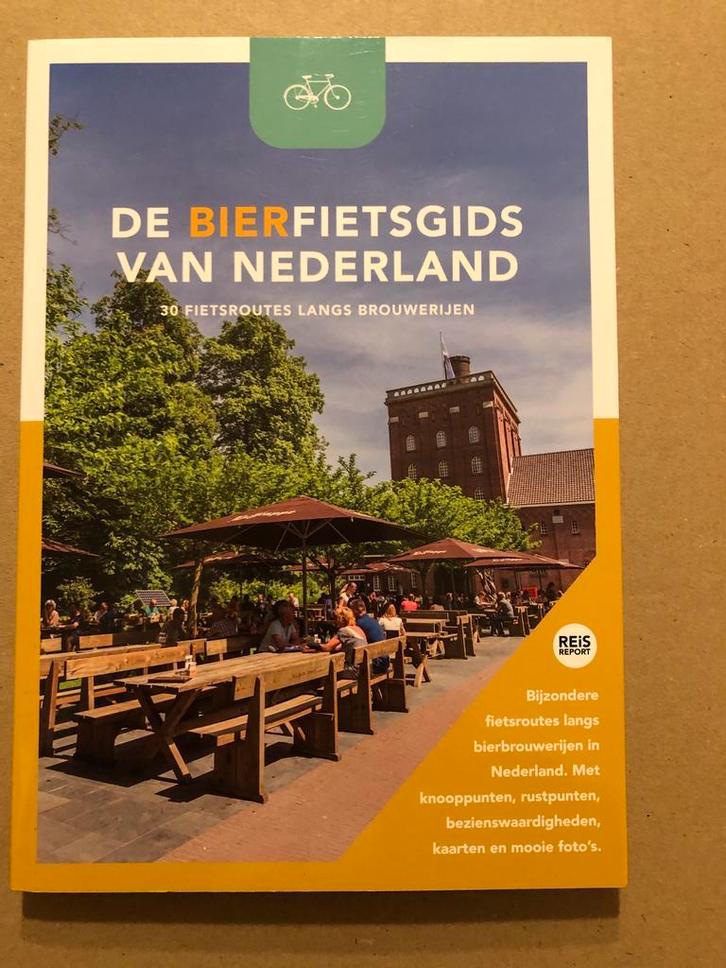 De Bierfietsgids - 30 Fietsroutes - Knooppuntenroutes NIEUW, Boeken, Reisgidsen, Benelux, Fiets- of Wandelgids, Zo goed als nieuw