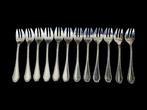 Oestervork - Metaal, Zilver - Ercuis / circa 1930, Antiek en Kunst