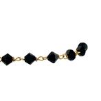 Gouden armband met onyx 18.5 cm 14 krt, Ophalen of Verzenden, Nieuw