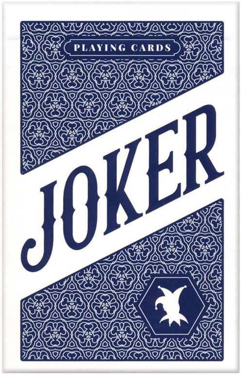 Bridge Joker - Hollandse Speelkaarten (blauw) | Cartamundi -, Hobby en Vrije tijd, Gezelschapsspellen | Kaartspellen, Nieuw, Verzenden
