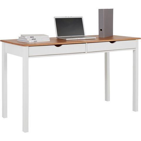 INOSIGN Bureau Gava van massief grenenhout, met, Huis en Inrichting, Bureaus, Nieuw, Verzenden