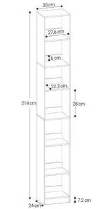 7-Laags Houten Kubusplank, Verzenden, Nieuw