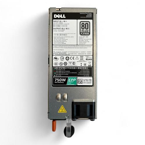 Dell 750W Power Supply 80 Plus Platinum voor 13de en 14de, Computers en Software, Interne voedingen, Refurbished, Ophalen of Verzenden