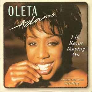 cd single card - Oleta Adams - Life Keeps Moving On, Cd's en Dvd's, Cd Singles, Zo goed als nieuw, Verzenden