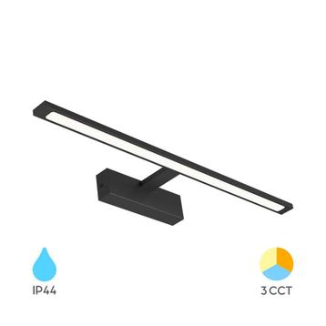 IP44 LED 12 Watt badkamerlamp CCT Zwart beschikbaar voor biedingen