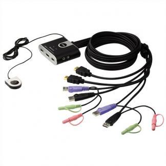 HDMI switch | Aten | 2-poorts, Audio, Tv en Foto, Audiokabels en Televisiekabels, Nieuw, Verzenden