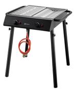 HENDI Xantos Black Gasgrill | Zwart | 9,5kW | 770x710x(H)870, Ophalen of Verzenden, Nieuw in verpakking