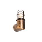 Vintage buiten wandlamp antiek goud IP54 - Kiki, Tuin en Terras, Buitenverlichting, Nieuw, Kunststof, Minder dan 50 watt
