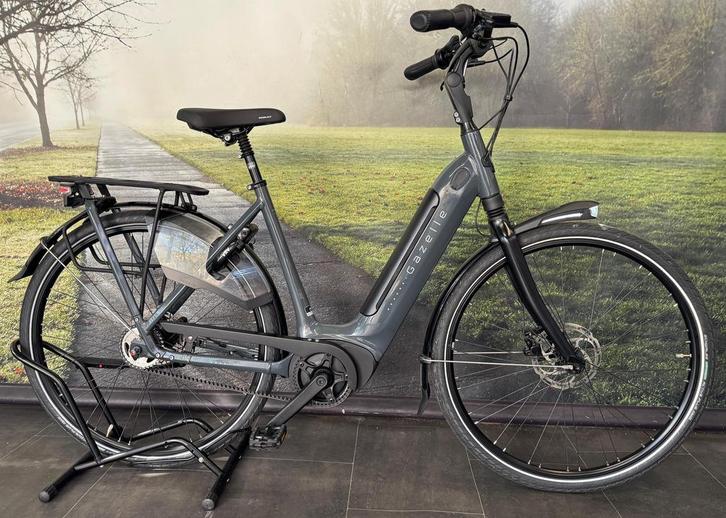 Gazelle Grenoble C5 NIEUW – €1000 KORTING - Riem-aandrijving, Fietsen en Brommers, Elektrische fietsen, 50 km per accu of meer